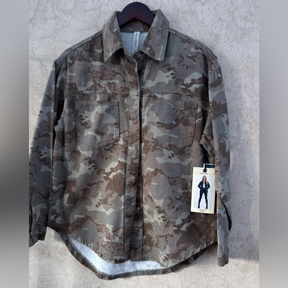 ban jara Oversized Shirt Jacket(C 42”L 24”)